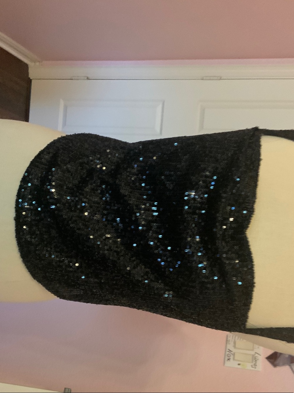 Anthropologie sequined tank top